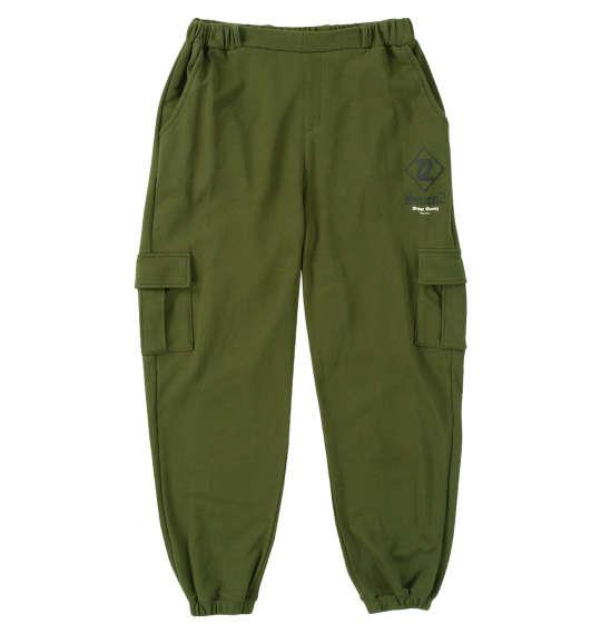 【max8】大きいサイズ メンズ SEVEN2 裏毛 スウェット カーゴ パンツ カーキ 1264-4350-3 3L 4L 5L 6L 8L
