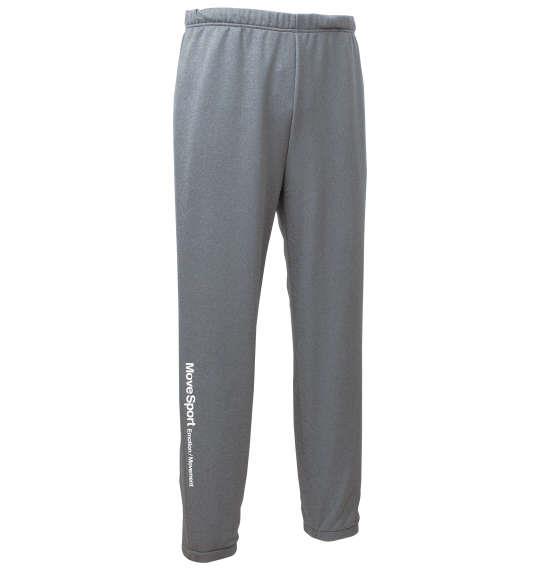 大きいサイズ メンズ MOVESPORT ライトスムース スウェット テーパード ジョガーパンツ グレー杢 1276-4331-3 3L 4L 5L 6L