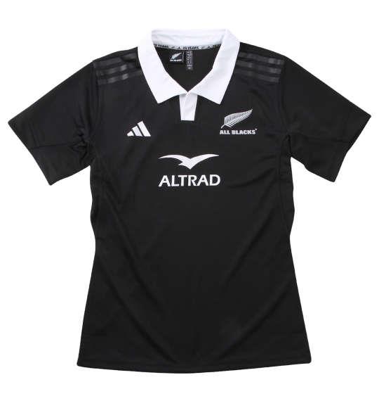 大きいサイズ メンズ adidas RUGBY All Blacks ホームパフォーマンス ジャージー オールブラック 1248-4300-1 4XL 6XL