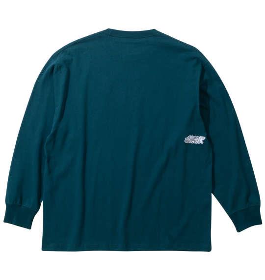 大きいサイズ メンズ ELEMENT TAG 長袖 Tシャツ ネイビー 1278-4615-3 3L 4L 5L 6L