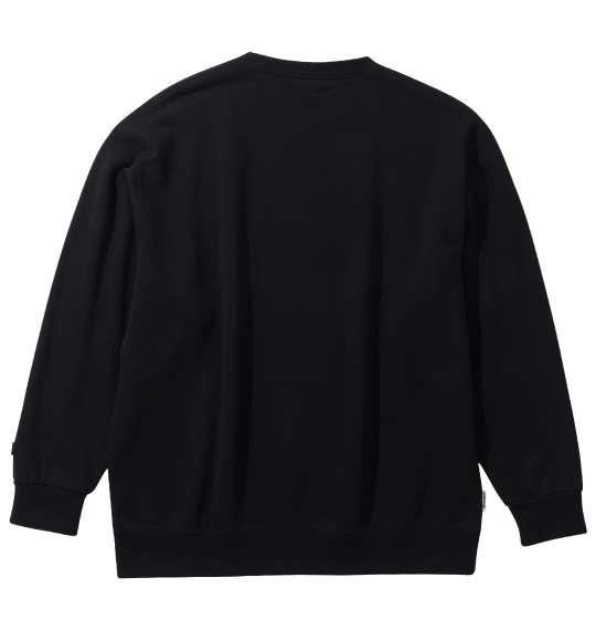 大きいサイズ メンズ ELEMENT FOR LIFE クルー スウェット ブラック 1278-4616-2 3L 4L 5L 6L