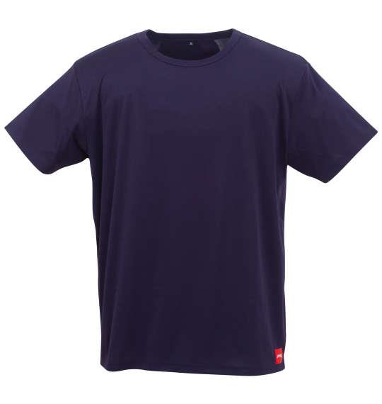【max8】大きいサイズ メンズ EDWIN JERSEYS ローゲージ ストレッチ 半袖 Tシャツ ネイビー 1249-4330-1 3L 4L 5L 6L 7L 8L