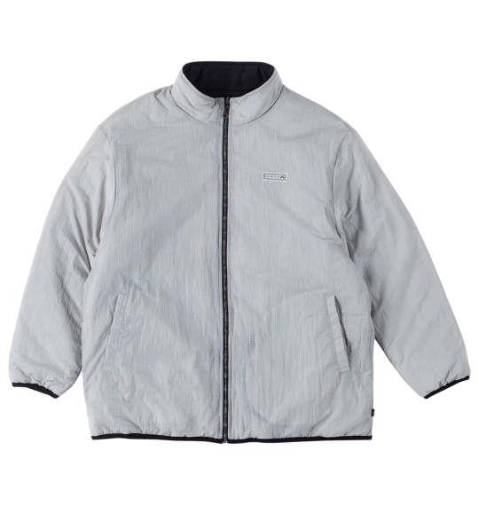 大きいサイズ メンズ RUSTY 撥水 リバーシブル ジャケット ブラック × グレー 1273-4330-2 3L 4L 5L 6L