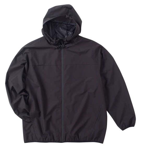 【max8】大きいサイズ メンズ Mc.S.P 撥水防風 ウインドブレーカー ジャケット ブラック 1273-4640-2 3L 4L 5L 6L 7L 8L