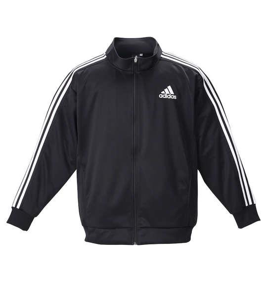 大きいサイズ メンズ adidas ウォームアップ ジャケット ブラック2 1276-0350-2 3XO 4XO 5XO 6XO 7XO 8XO
