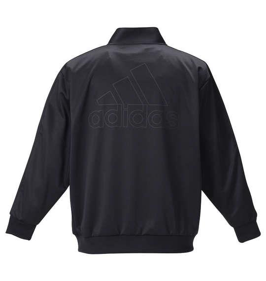 大きいサイズ メンズ adidas ウォームアップ ジャケット ブラック2 1276-0350-2 3XO 4XO 5XO 6XO 7XO 8XO