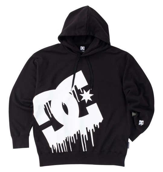 大きいサイズ メンズ DCSHOES 24DRIP BIGSTAR プル パーカー ブラック 1278-4621-2 3L 4L 5L 6L