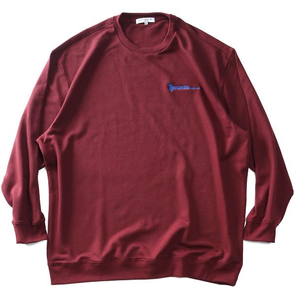 大きいサイズ メンズ U.S. POLO ASSN. クルーネック トレーナー plm43302