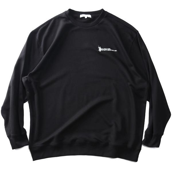 大きいサイズ メンズ U.S. POLO ASSN. クルーネック トレーナー plm43302