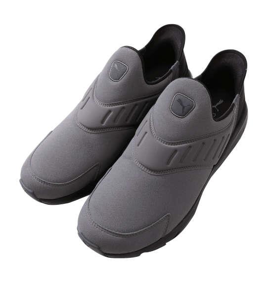 大きいサイズ メンズ PUMA スニーカー SOFTRIDEフレックスEASE INワイドAS クールダークグレー 1240-4310-1 29 30