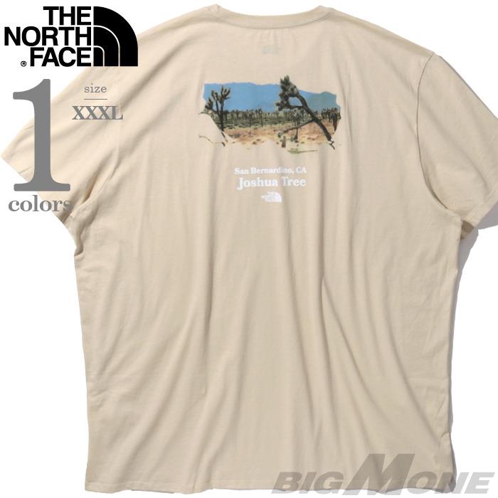 大きいサイズ メンズ THE NORTH FACE ノースフェイス プリント 半袖 Tシャツ USA直輸入 nt7uq05b