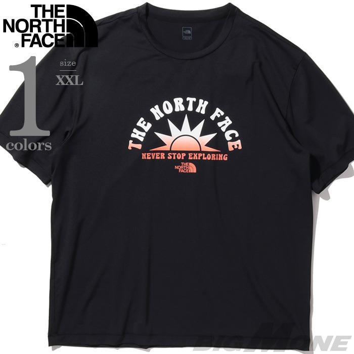 大きいサイズ メンズ THE NORTH FACE ノースフェイス プリント 半袖 Tシャツ USA直輸入 nt7uq21a