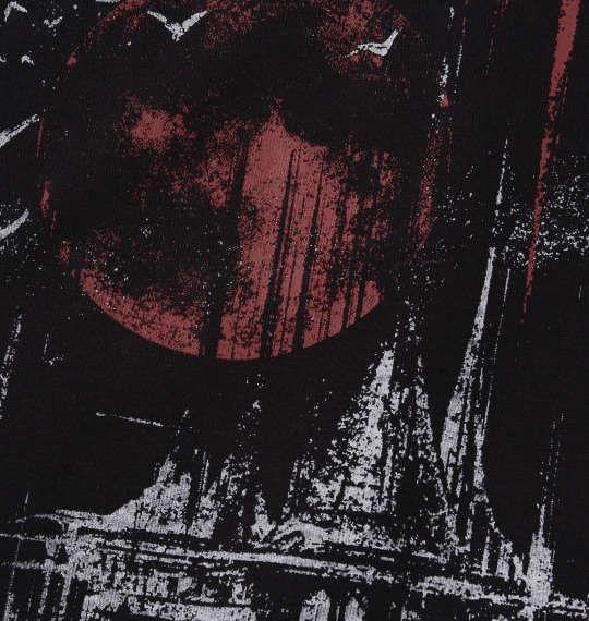 大きいサイズ メンズ 新日本プロレス HOUSE OF TORTURE「RED MOON」 半袖 Tシャツ ブラック 1278-4707-1 3L 4L 5L 6L