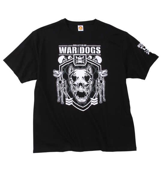 大きいサイズ メンズ 新日本プロレス BULLET CLUB WAR DOGS「BONES」 半袖 Tシャツ ブラック 1278-4709-1 3L 4L 5L 6L