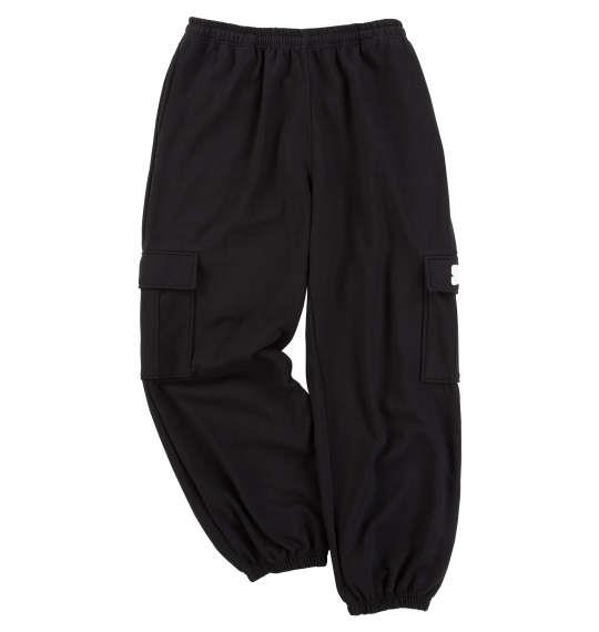 大きいサイズ メンズ SEQUENZ スウェット カーゴ パンツ ブラック 1254-4350-2 3L 4L 5L 6L