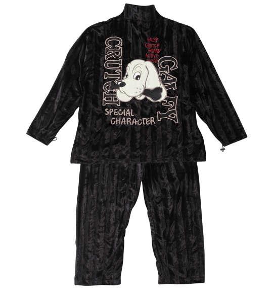 大きいサイズ メンズ GALFY ベルボア セット ブラック 1258-4383-2 3L 4L 5L 6L
