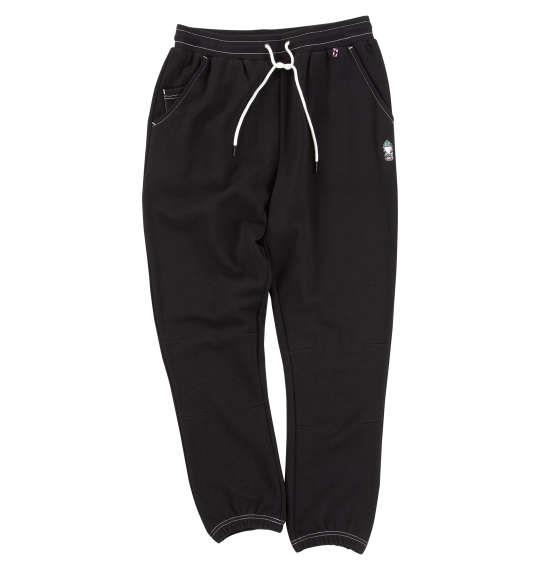 【max8】大きいサイズ メンズ Coleman 裏起毛 スウェット パンツ ブラック 1274-4620-2 3L 4L 5L 6L 8L