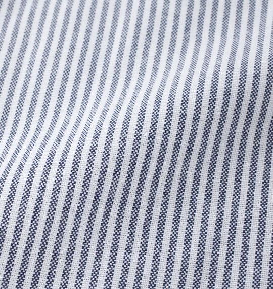 【max8】大きいサイズ メンズ POLO BCS オックス ストライプ 長袖 B.D シャツ ネイビー 1277-4345-1 3L 4L 5L 6L 8L