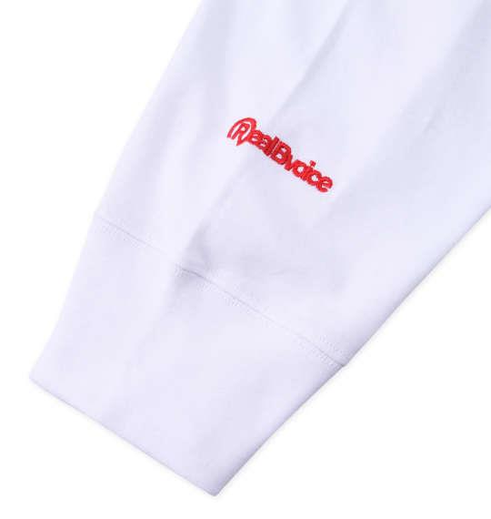 大きいサイズ メンズ RealBvoice ANGEL WINGS天竺 長袖 Tシャツ ホワイト 1278-4352-1 3L 4L 5L 6L