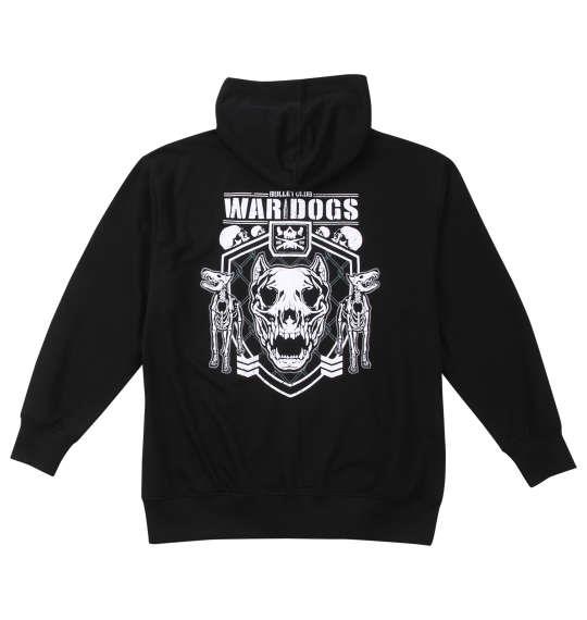 大きいサイズ メンズ 新日本プロレス BULLET CLUB WAR DOGS フルジップ パーカー ブラック 1278-4703-1 3L 4L 5L 6L
