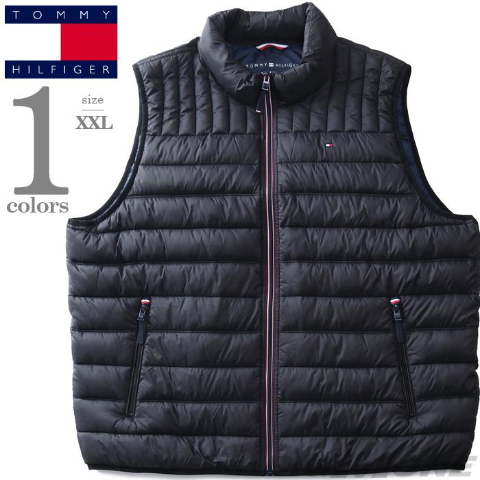 大きいサイズ メンズ TOMMY HILFIGER トミーヒルフィガー キルティング 中綿 ベスト USA直輸入 159an478