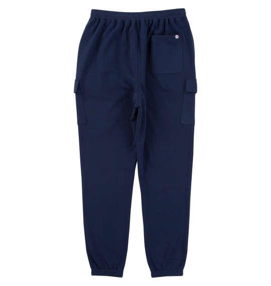 【max8】大きいサイズ メンズ OUTDOOR PRODUCTS 裏起毛 スウェット カーゴ パンツ ネイビー 1254-4310-1 3L 4L 5L 6L 7L 8L