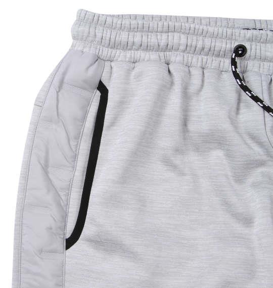 【max8】大きいサイズ メンズ Phiten ボンディング フリース × タフタキルト パンツ オートミール 1274-4606-1 3L 4L 5L 6L 8L