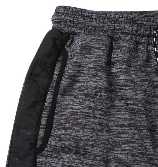 【max8】大きいサイズ メンズ Phiten ボンディング フリース × タフタキルト パンツ チャコール 1274-4606-2 3L 4L 5L 6L 8L