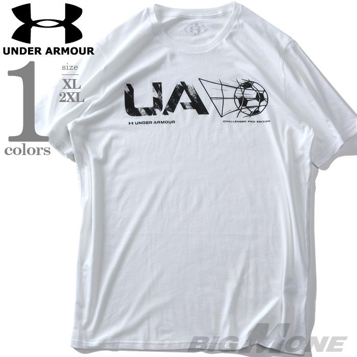 大きいサイズ メンズ UNDER ARMOUR アンダーアーマー プリント 半袖 Tシャツ CHALLENGER TIE USA直輸入 1387375-100