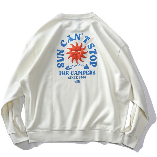 大きいサイズ メンズ THE NORTH FACE ノースフェイス プリント トレーナー CAMP EVERYDAY SWEATSHIRTS USA直輸入 nm5mq01b