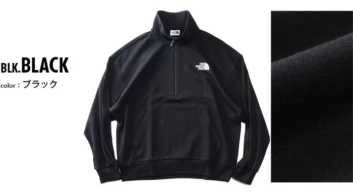 大きいサイズ メンズ THE NORTH FACE ノースフェイス ハーフジップ トレーナー COMFY HALF ZIP SWEATSHIRTS USA直輸入 nm5mq01l
