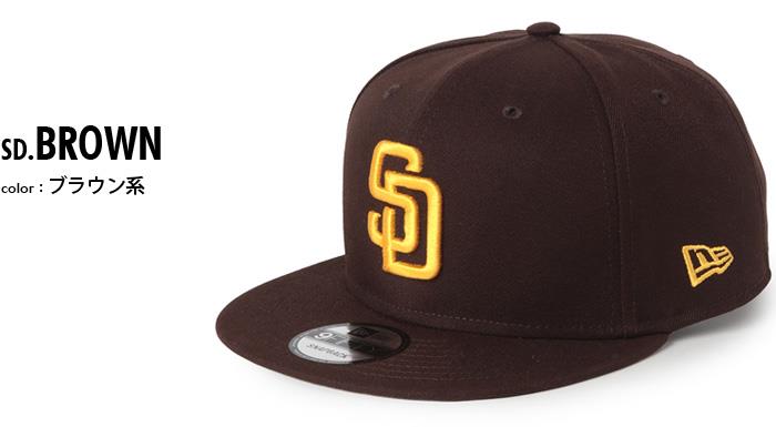 大きいサイズ メンズ NEW ERA ニューエラ 9FIFTY スナップバック キャップ サンディエゴパドレス SAN DIEGO PADRES USA直輸入 12351317