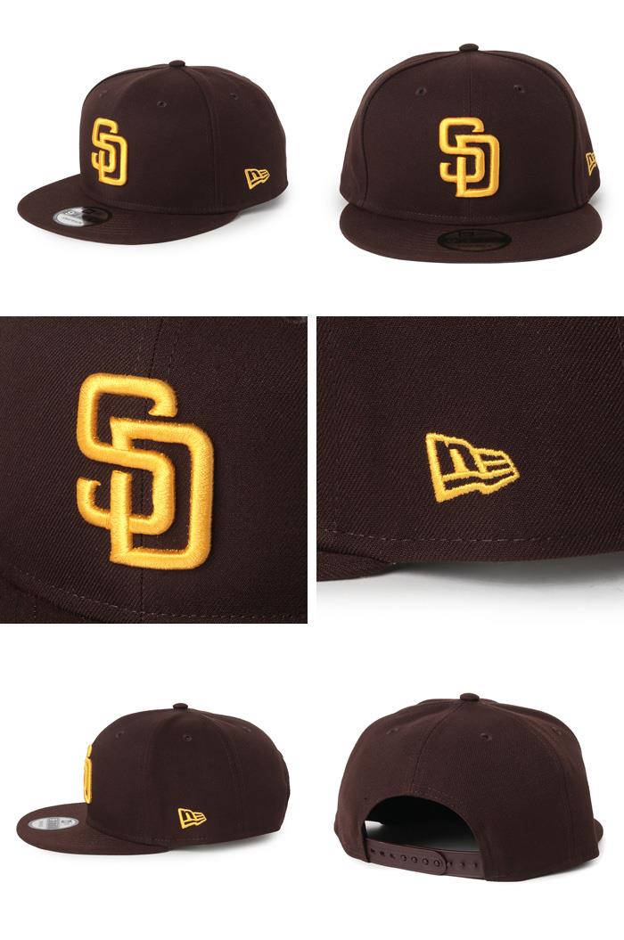 大きいサイズ メンズ NEW ERA ニューエラ 9FIFTY スナップバック キャップ サンディエゴパドレス SAN DIEGO PADRES USA直輸入 12351317