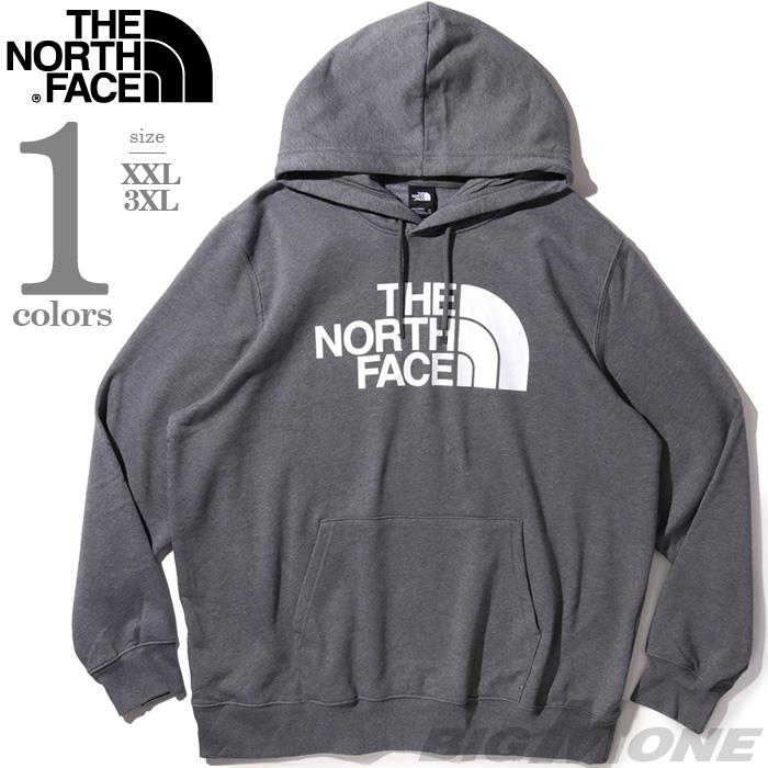 大きいサイズ メンズ THE NORTH FACE ノースフェイス ロゴプリント プルオーバー パーカー HALF DOME PULLOVER HOODIE USA直輸入 nf0a7unl-gaz