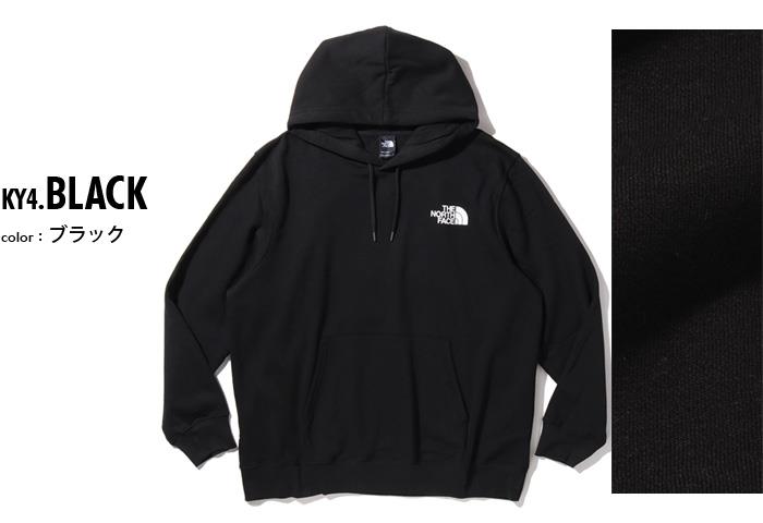 大きいサイズ メンズ THE NORTH FACE ノースフェイス ロゴプリント プルオーバー パーカー USA直輸入 nf0a7uns-ky4