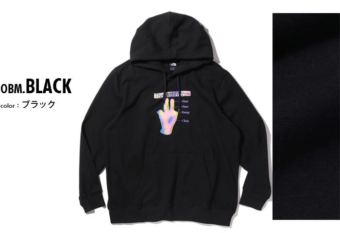 大きいサイズ メンズ THE NORTH FACE ノースフェイス プリント プルオーバー パーカー USA直輸入 nf0a86ws-obm