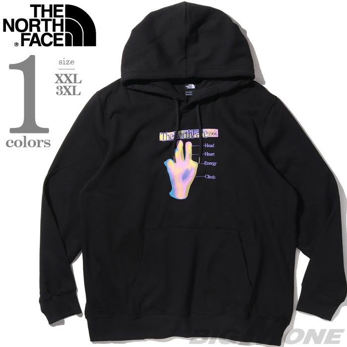 大きいサイズ メンズ THE NORTH FACE ノースフェイス プリント プルオーバー パーカー USA直輸入 nf0a86ws-obm