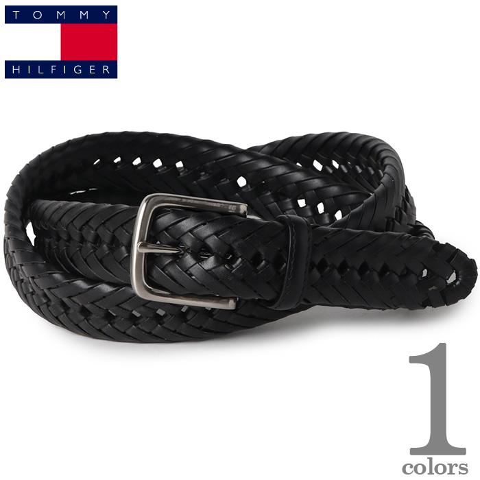 大きいサイズ メンズ TOMMY HILFIGER トミーヒルフィガー 合皮 メッシュ ベルト USA直輸入 11tl04x007