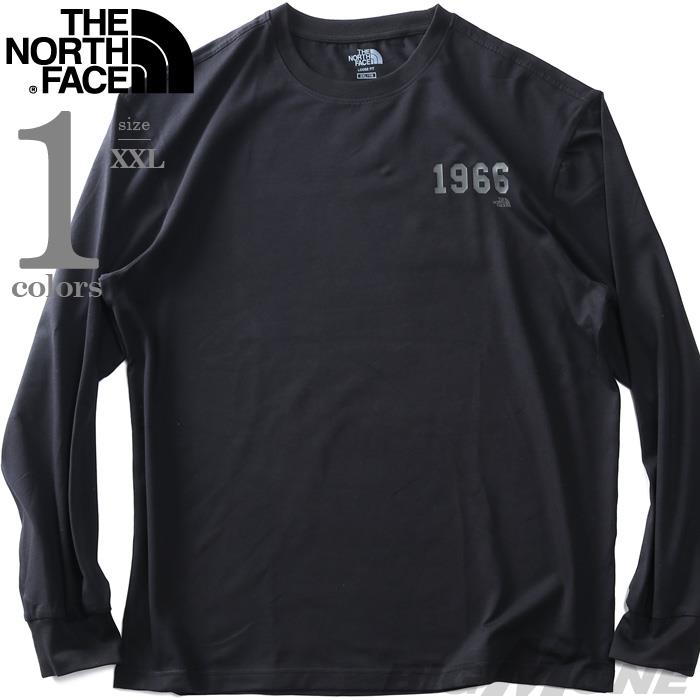 大きいサイズ メンズ THE NORTH FACE ノースフェイス プリント 長袖 Tシャツ LOOSE FIT USA直輸入 nt7tq01k