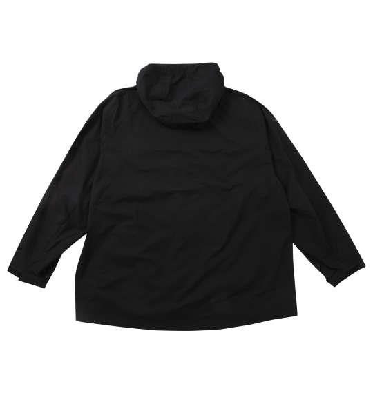 【max8】大きいサイズ メンズ TULTEX 3Dカット 4WAYストレッチ パーカー ジャケット ブラック 1273-4645-2 3L 4L 5L 6L 7L 8L