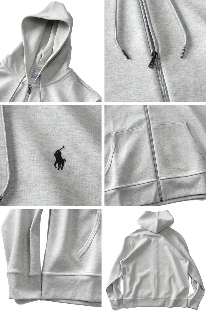 大きいサイズ メンズ POLO RALPH LAUREN ポロ ラルフローレン フルジップ パーカー USA直輸入 710888282-003