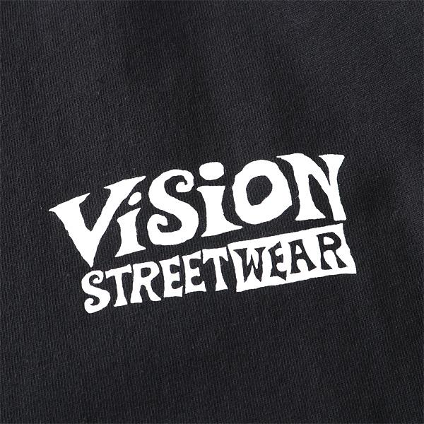【go2025】大きいサイズ メンズ VISION STREET WEAR カーリーマグロゴ プリント ロング Tシャツ 春夏新作 5305702