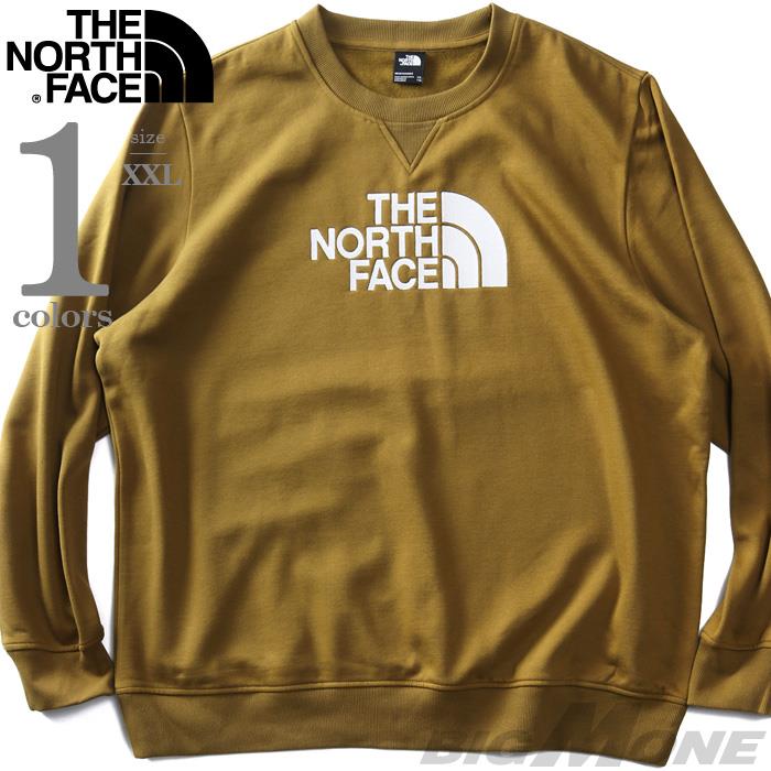 大きいサイズ メンズ THE NORTH FACE ノースフェイス スウェット トレーナー DREW PEAK SWEATSHIRT USA直輸入 nf0a89ek-1ob