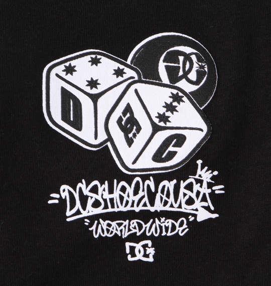 大きいサイズ メンズ DCSHOES 25GAME 長袖 Tシャツ ブラック 1278-5110-2 3L 4L 5L 6L