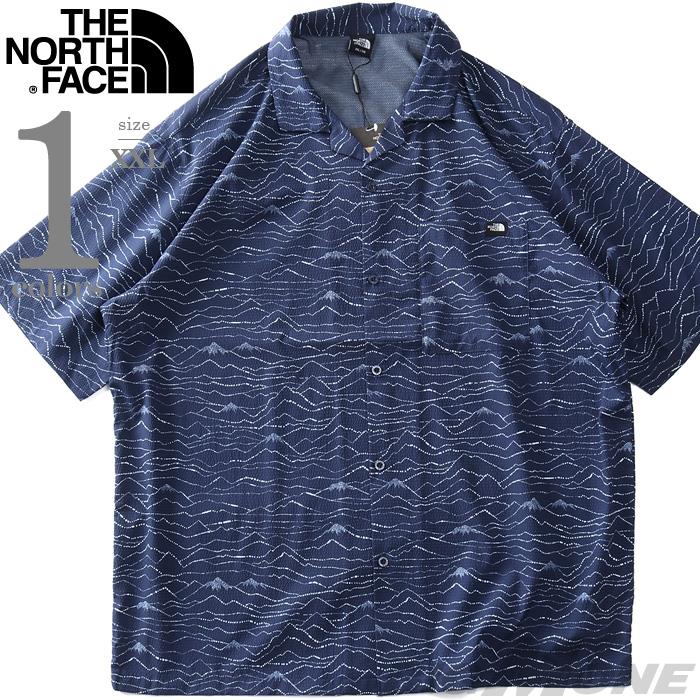 大きいサイズ メンズ THE NORTH FACE ノースフェイス 総柄 半袖 シャツ SUNSET CRUISE S/S SHIRTS USA直輸入 nh8sq14b