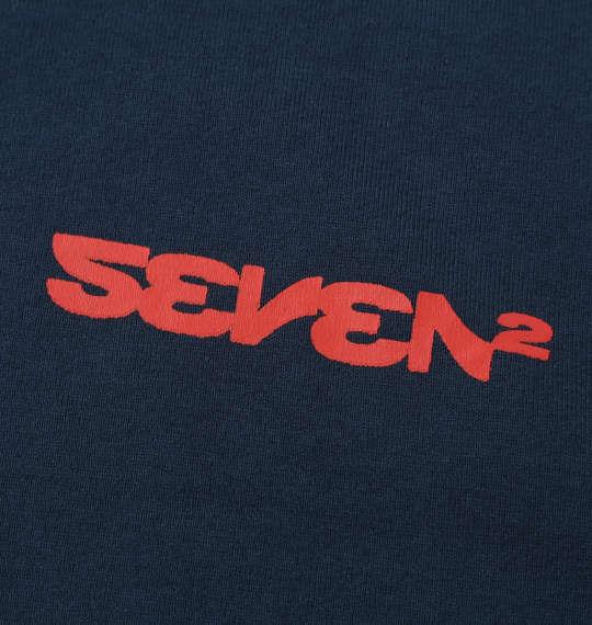 【max8】大きいサイズ メンズ SEVEN2 天竺 半袖 Tシャツ ネイビー 1268-5201-2 3L 4L 5L 6L 8L