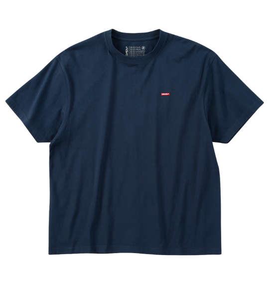 【max8】大きいサイズ メンズ SEVEN2 天竺 半袖 Tシャツ ネイビー 1268-5202-1 3L 4L 5L 6L 8L