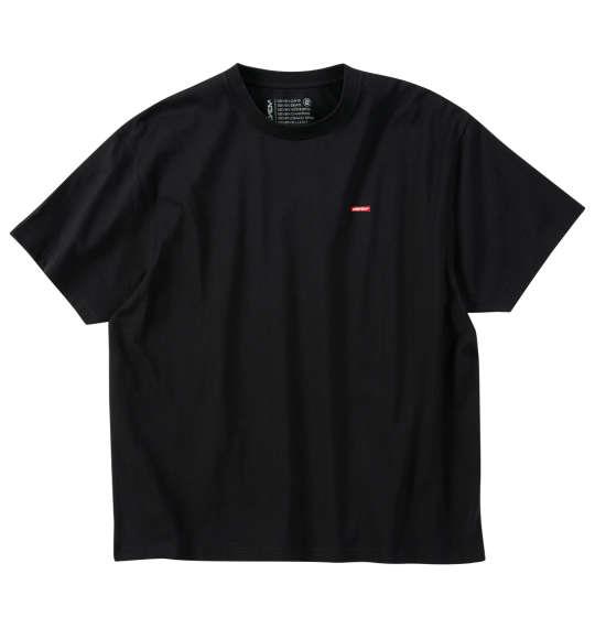 【max8】大きいサイズ メンズ SEVEN2 天竺 半袖 Tシャツ ブラック 1268-5202-2 3L 4L 5L 6L 8L