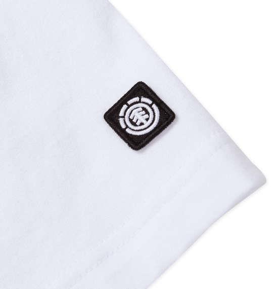 大きいサイズ メンズ ELEMENT FLANE 半袖 Tシャツ ホワイト 1278-5257-1 3L 4L 5L 6L