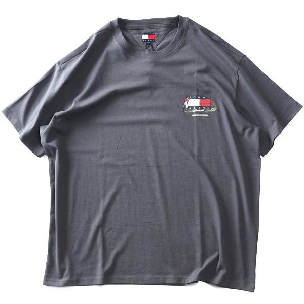 大きいサイズ メンズ TOMMY JEANS トミージーンズ プリント 半袖 Tシャツ RLX NOVELTY1 TEE USA直輸入 dm0dm20351